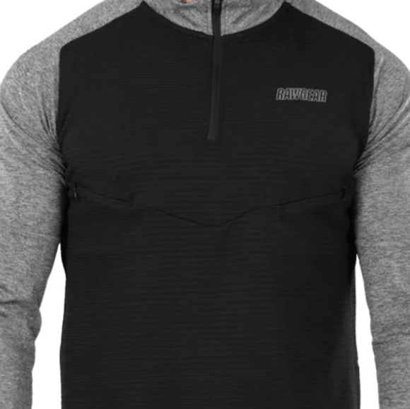 RawGear Mens NWT Sz S Quarter Zipper - Picture 2 of 4